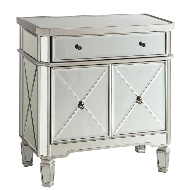 Mirror Wine w/ 2 Doors by Coaster Furniture FurniturePick