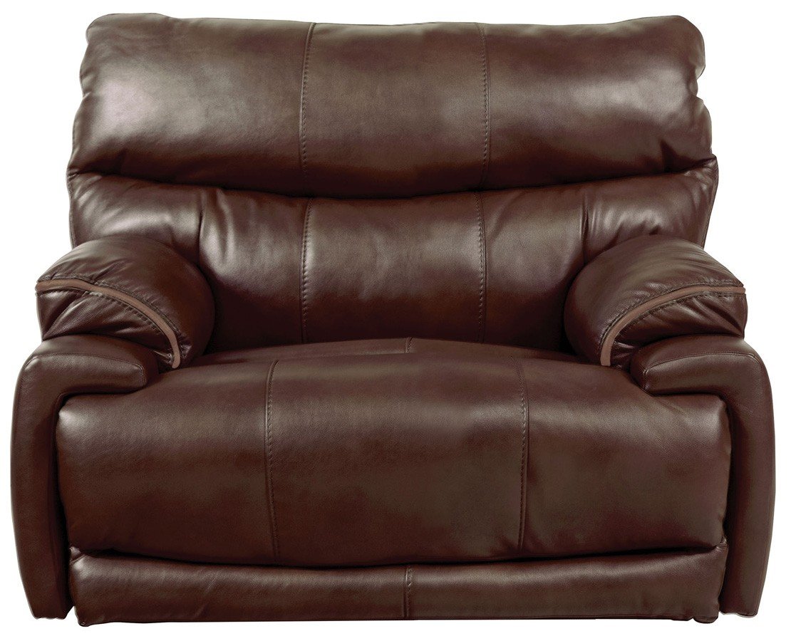 larkin leather power glider recliner