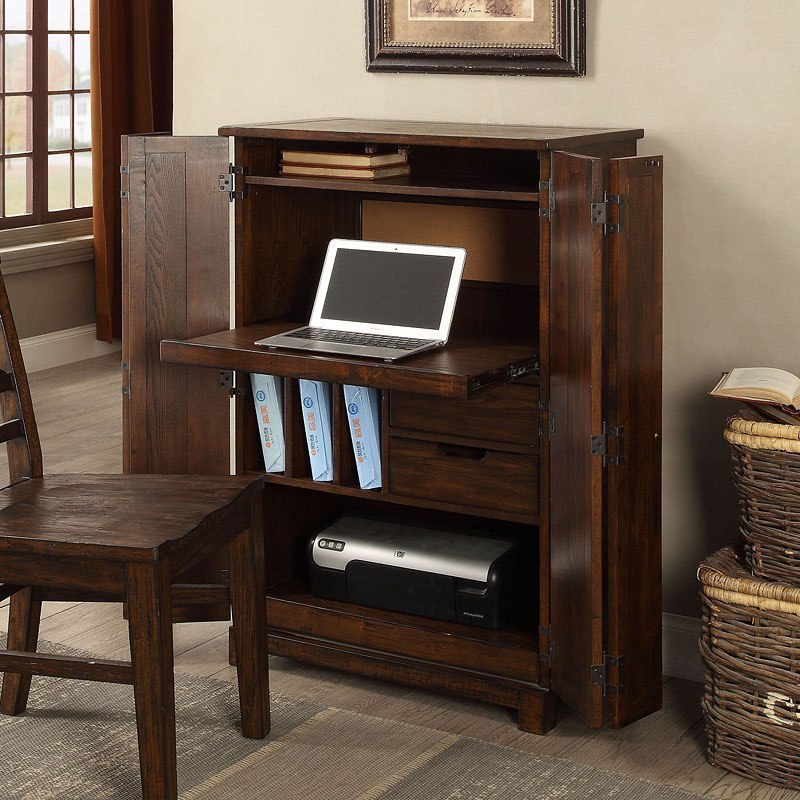 Gettysburg Laptop Computer Armoire by ECI Furniture FurniturePick