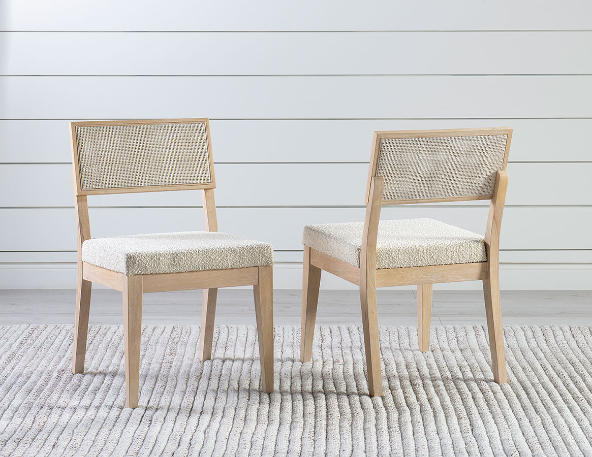 Biscayne Oval Dining Room Set w/ Woven Back Chairs by Legacy Classic ...