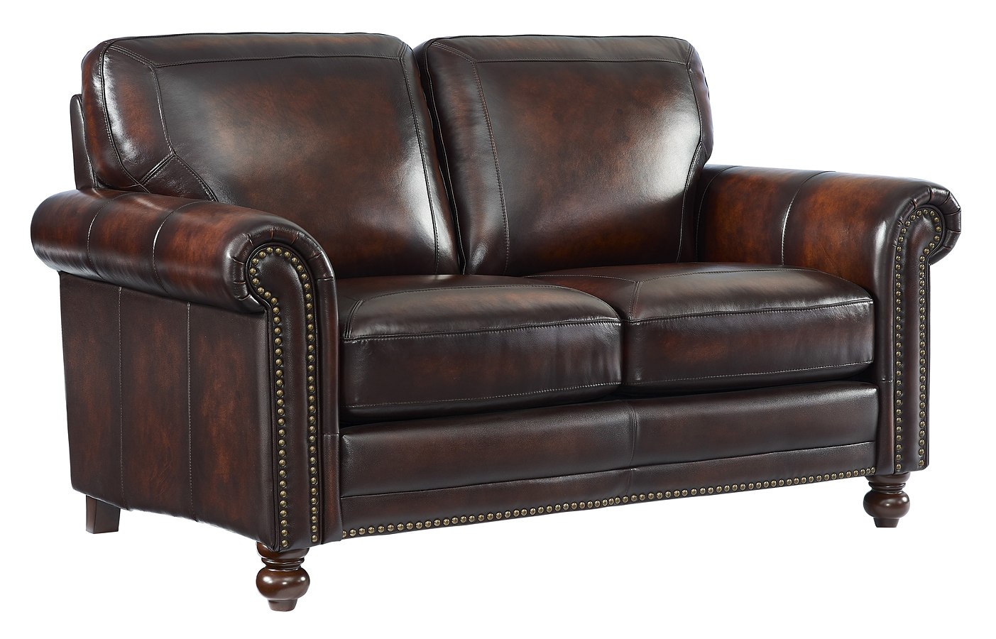 Hampton Leather Living Room Set by Italia FurniturePick