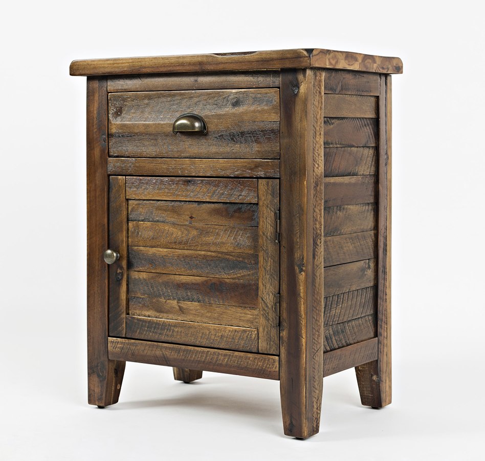 Artisans Craft Accent Table (Dakota Oak) by Jofran  