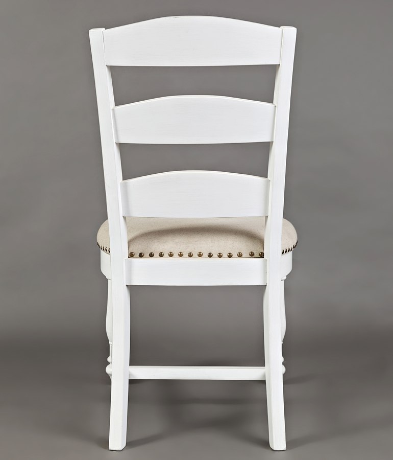 Castle Hill Ladderback Side Chair (Antique White) (Set of 2) by Jofran