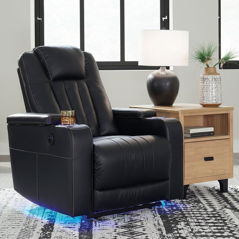 Center Point Black Zero Wall Recliner by Signature Design by Ashley