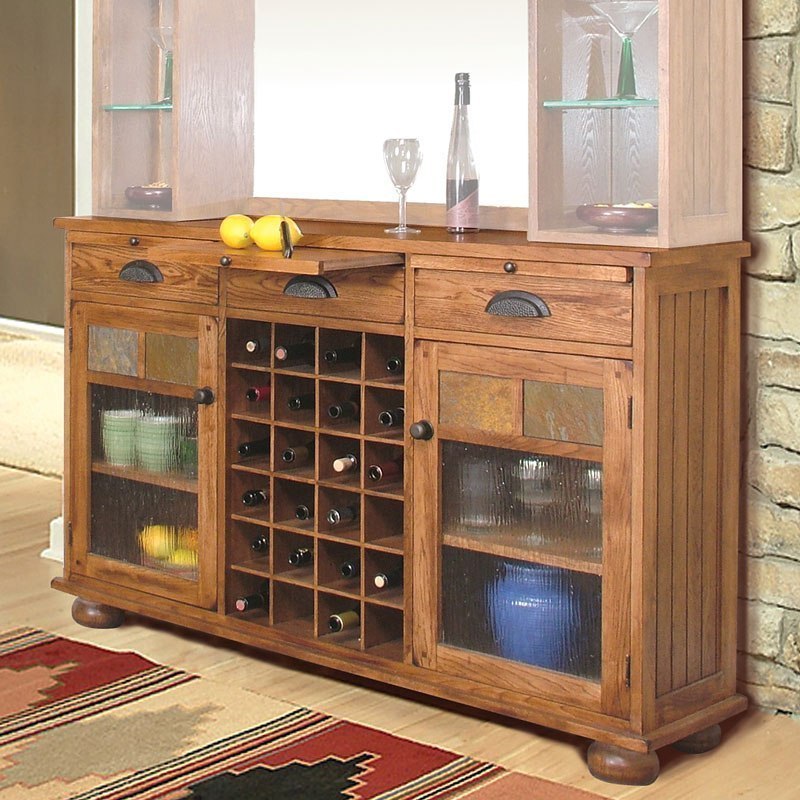 Sedona Server w/ Wine Storage by Sunny Designs | FurniturePick