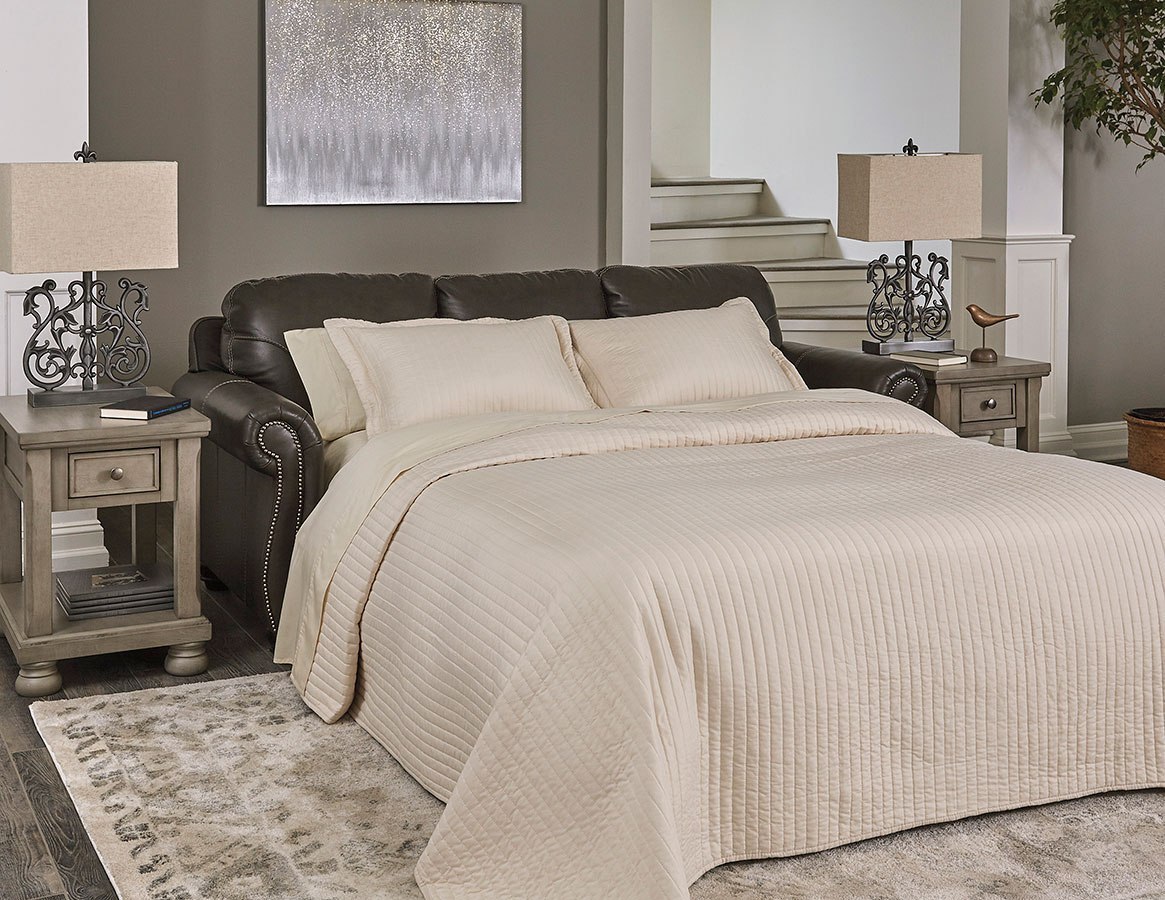 Lawthorn Slate Queen Sofa Sleeper By Signature Design By Ashley 