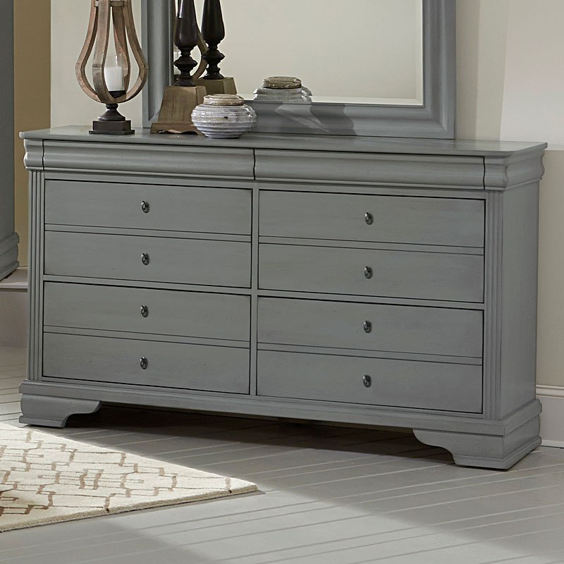 French Market Youth Dresser (Zinc) by Vaughan Bassett FurniturePick
