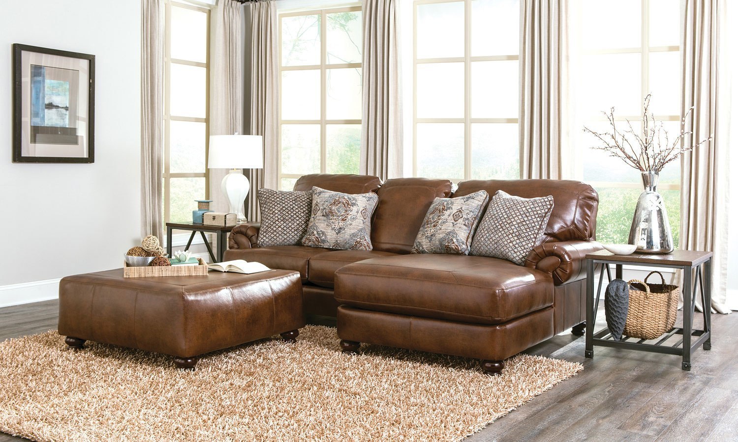 Southport Modular Sectional Set (Chestnut) by Jackson Furniture