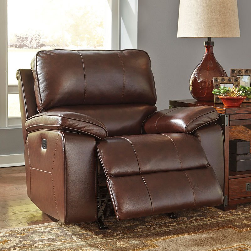 Transister Coffee Power Rocker Recliner by Signature Design by Ashley ...