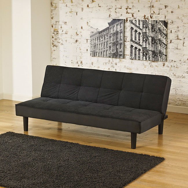 Vara Black Flip Flop Sofa by Signature Design by Ashley