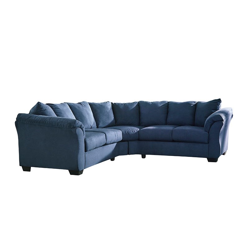 Darcy Blue Sectional by Signature Design by Ashley FurniturePick