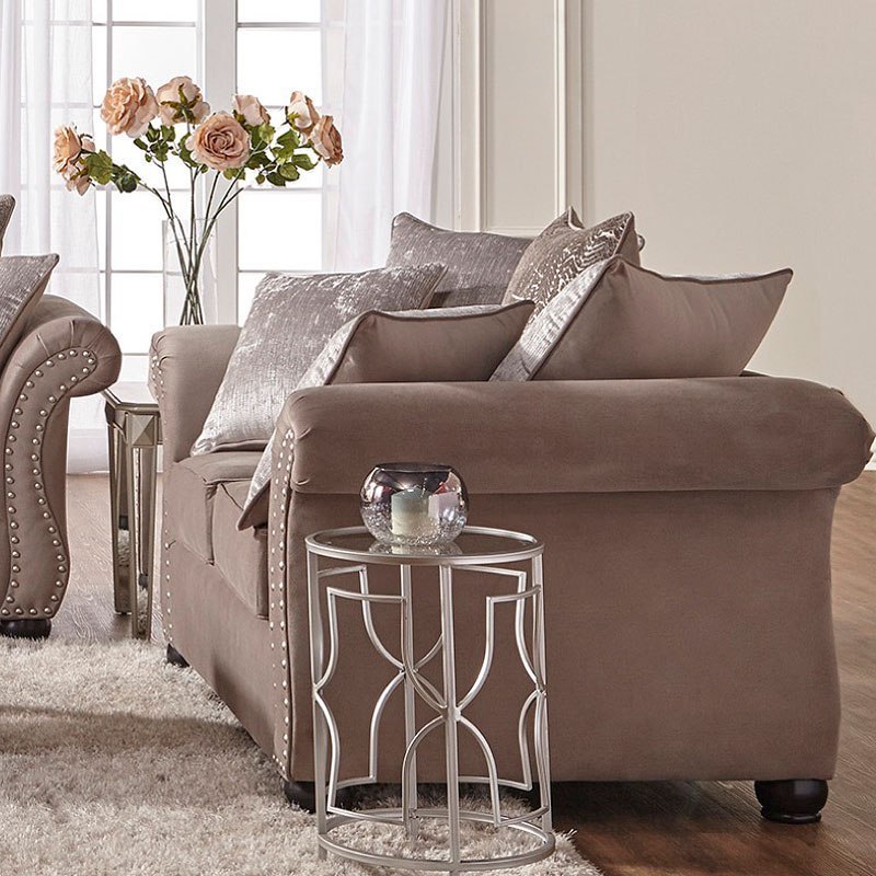 7500 Series Cosmos Putty Loveseat by Hughes Furniture