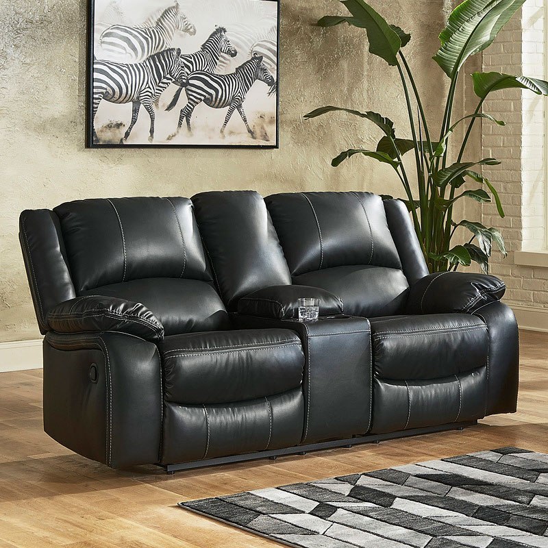 Calderwell Black Reclining Living Room Set by Signature Design by
