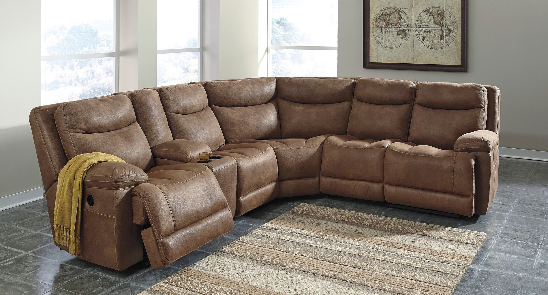 Valto Saddle Modular Reclining Sectional by Signature Design by Ashley
