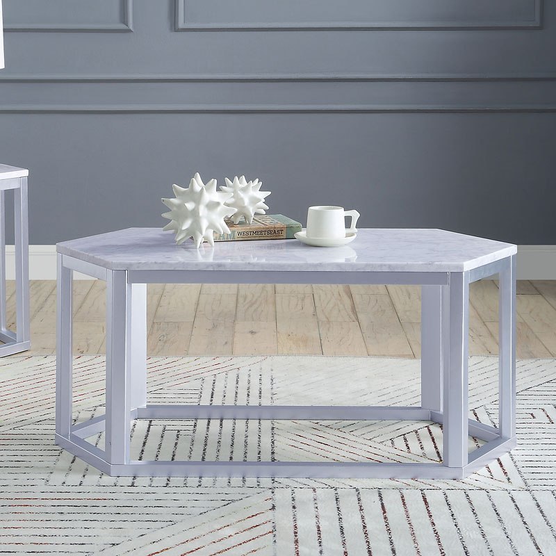 Reon Coffee Table (Silver) by Acme Furniture FurniturePick