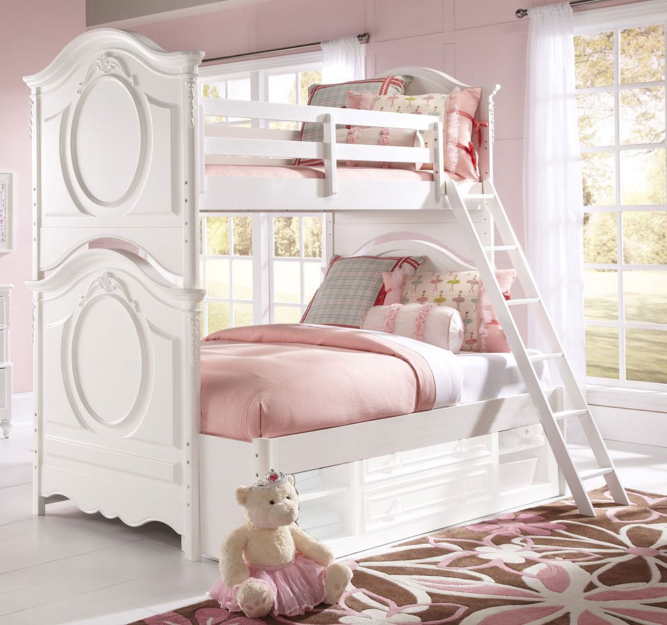 princess twin bunk bed