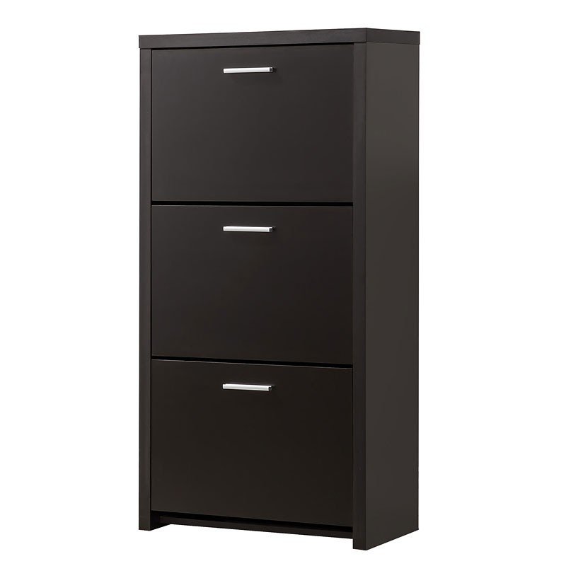 Black Shoe w/ 3 Drawers by Coaster Furniture FurniturePick