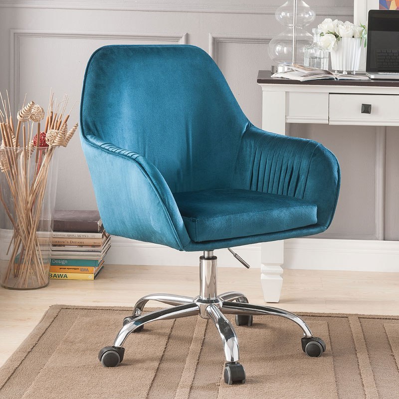 Eimer Office Chair (Teal) by Acme Furniture FurniturePick