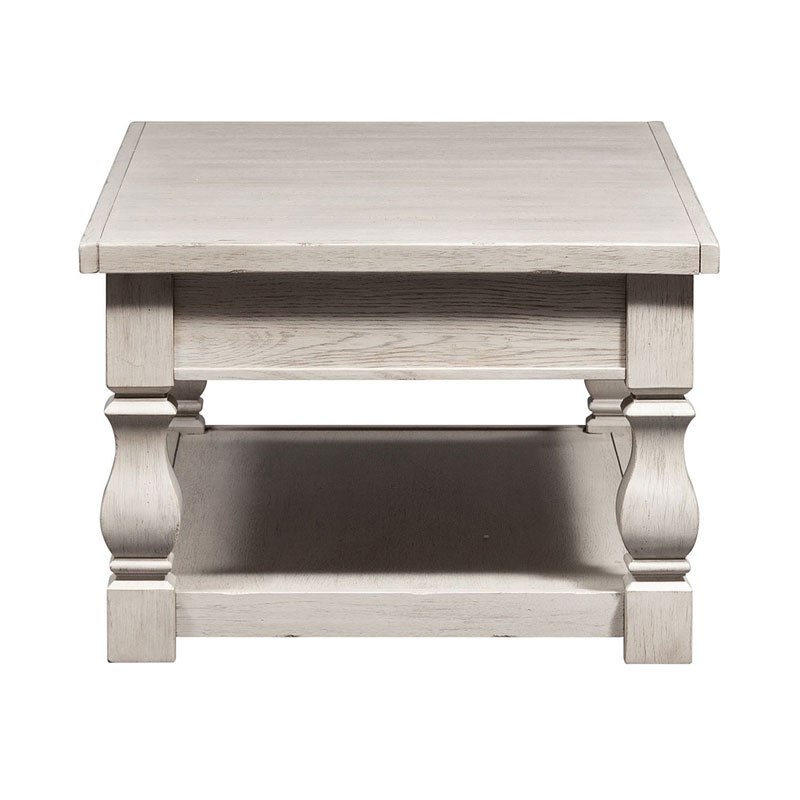 Harvest Home Cocktail Table (Cottonfield White) by Liberty Furniture FurniturePick