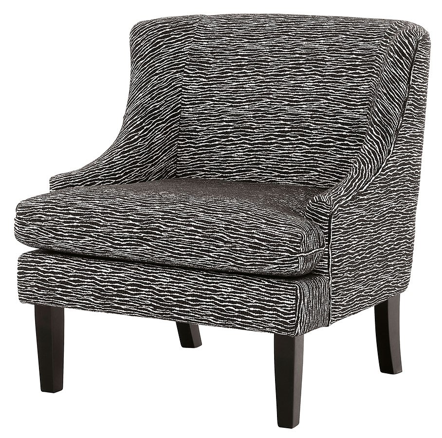 Byrams Black and Cream Accent Chair by Signature Design by Ashley