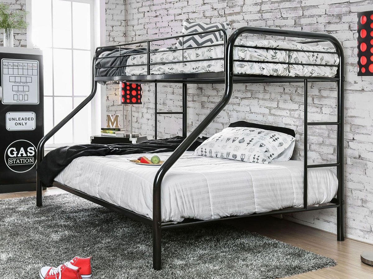 cheap twin over queen bunk bed