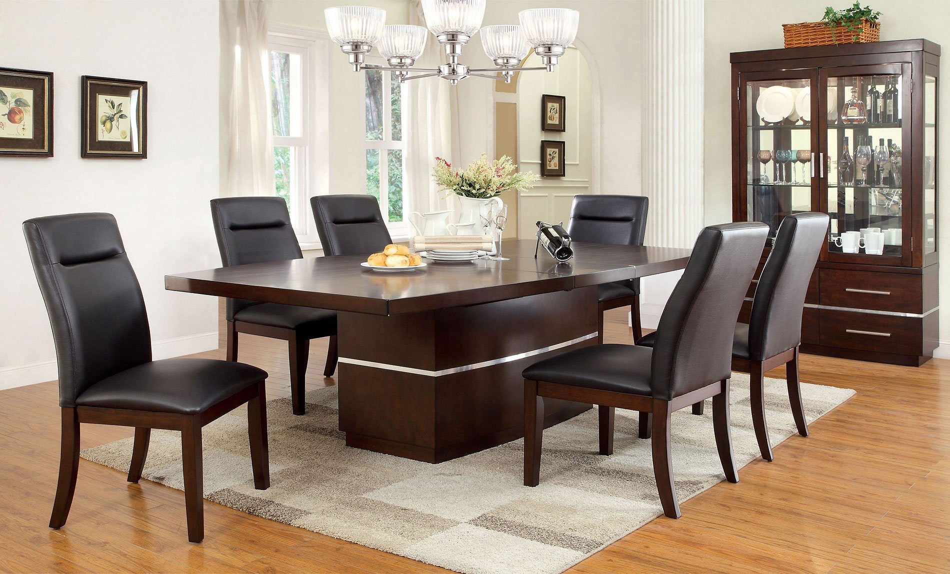 Lawrence Dining Room Set by Furniture of America FurniturePick