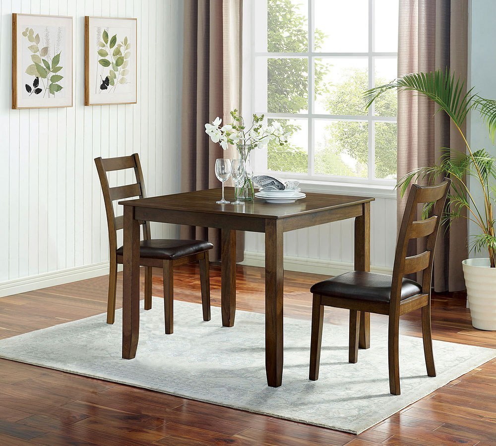 Gracefield 3Piece Dining Room Set by Furniture of America FurniturePick