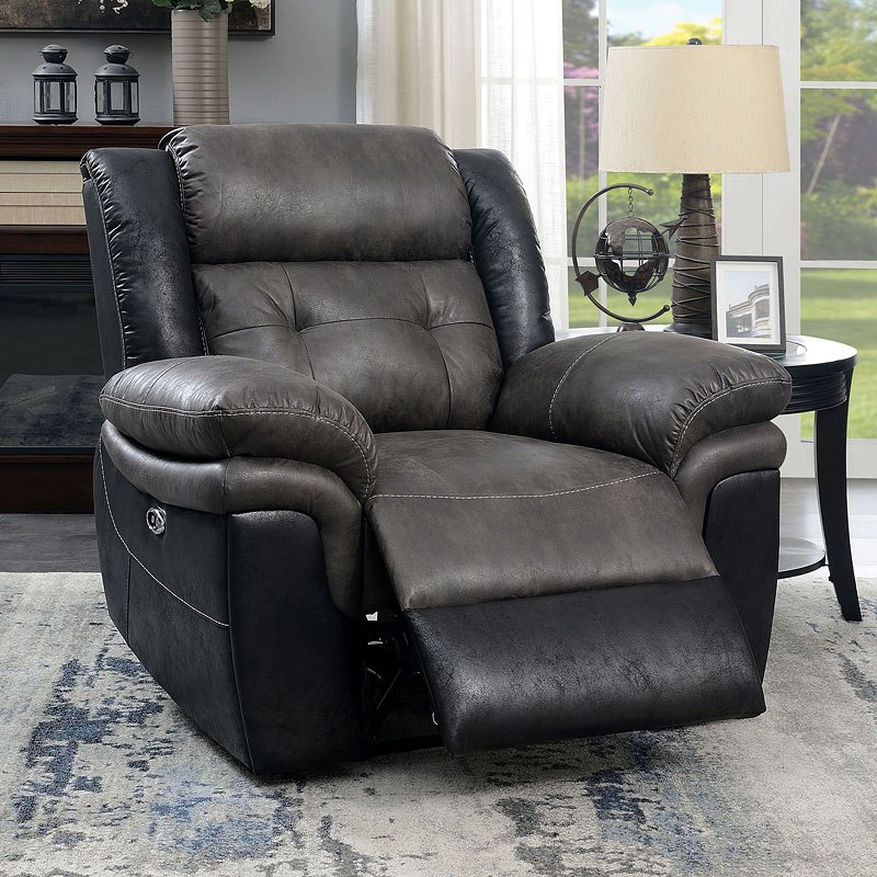 Brookdale Power Recliner by Furniture of America | FurniturePick