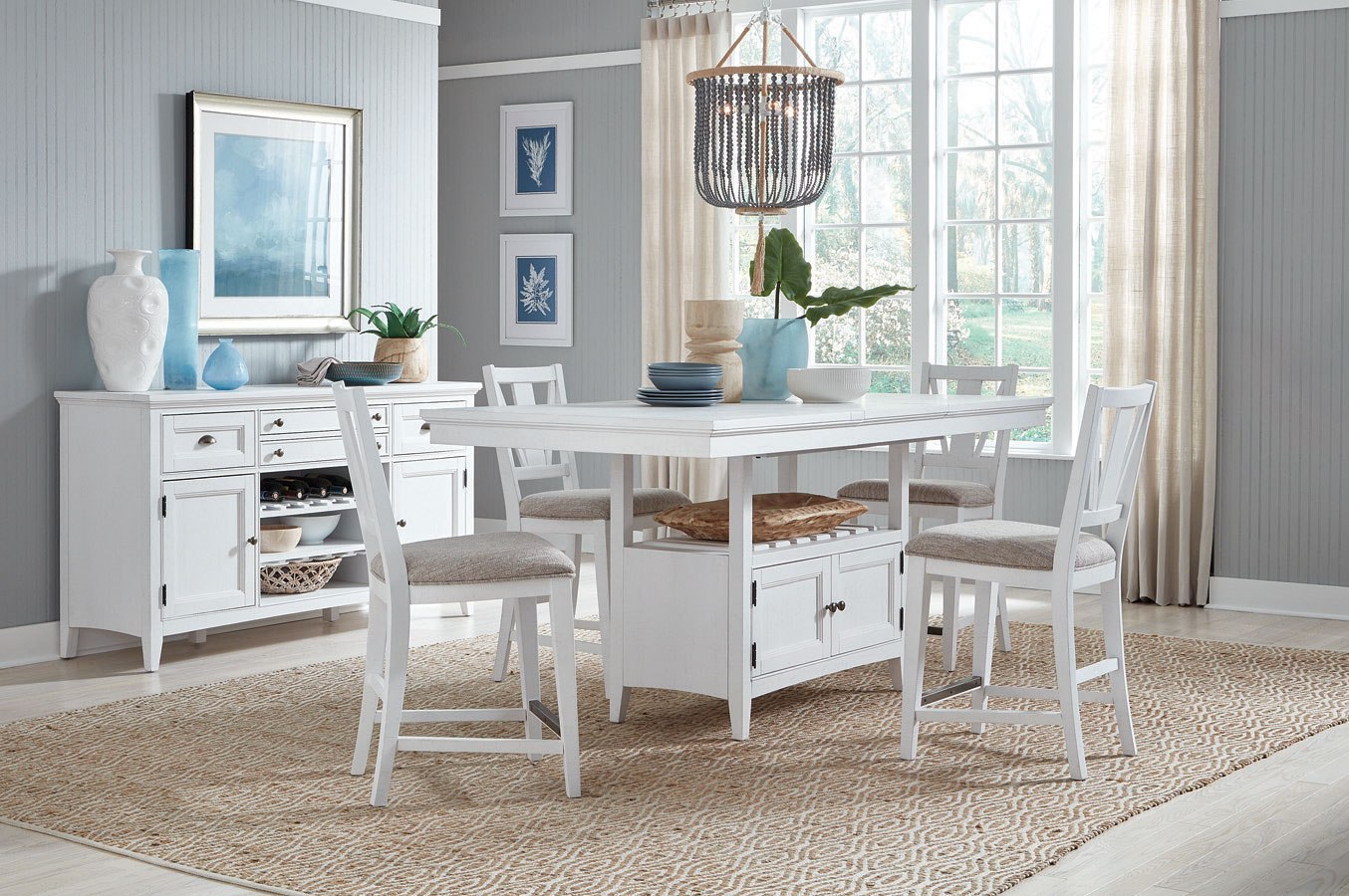 Heron Cove Counter Height Dining Room Set
