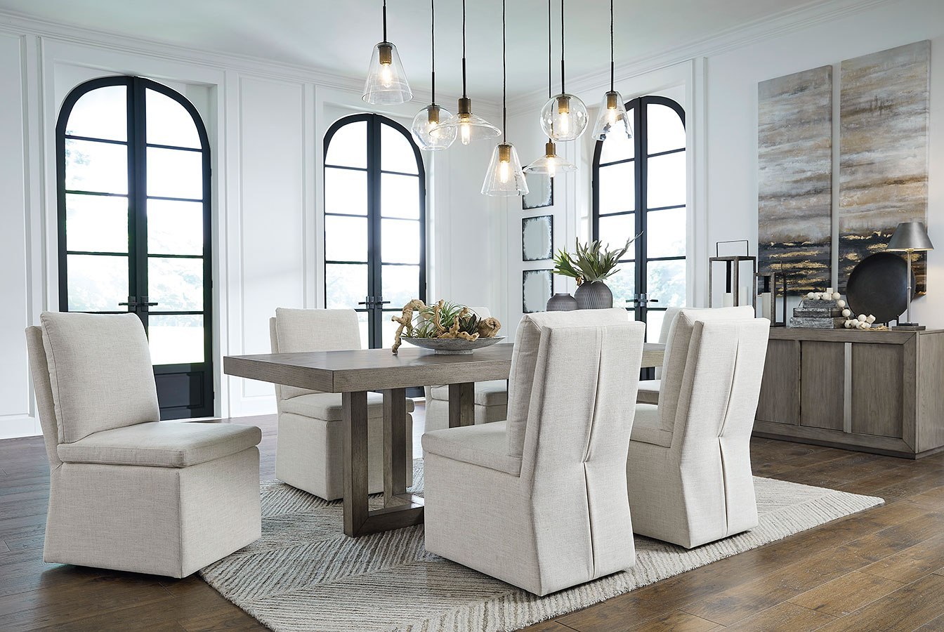 oatmeal dining room chairs