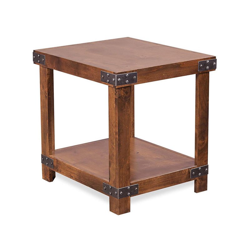 fruitwood end tables