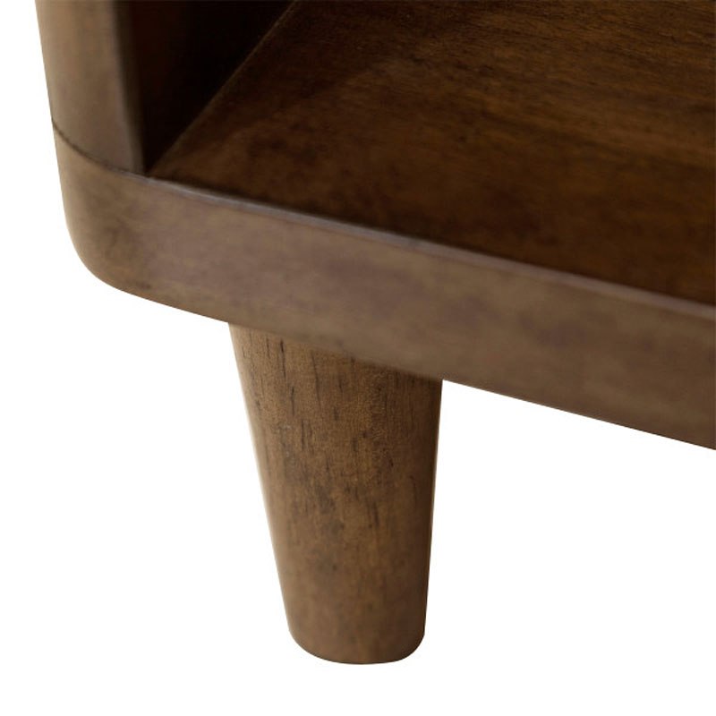 Urban Eclectic Knotty Walnut Accent Bedside Table By Accentrics Home Furniturepick