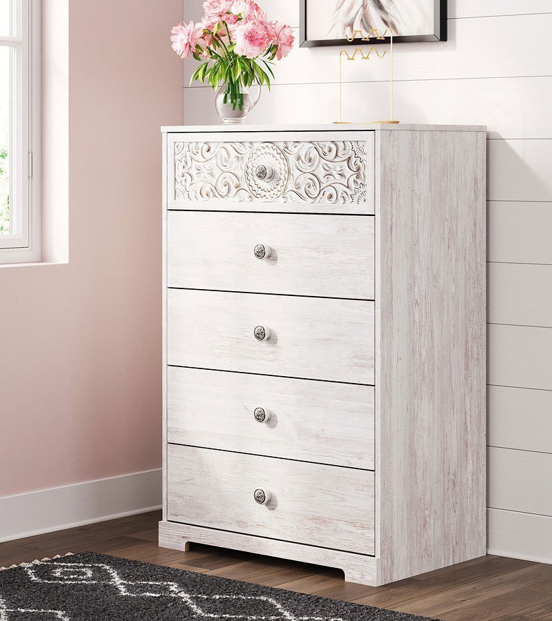 Paxberry Five Drawer Chest by Signature Design by Ashley FurniturePick