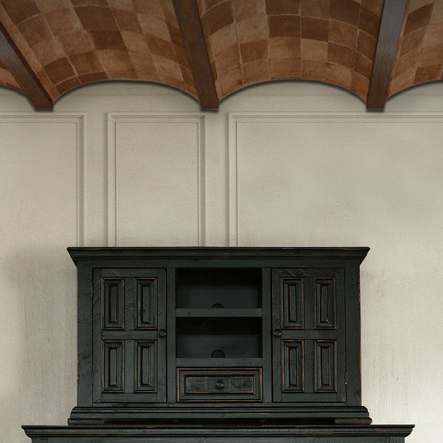 Terra 55 Inch TV Stand (Black) by IFD Furniture ...