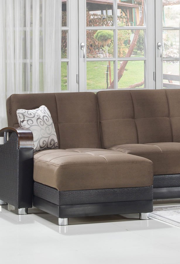Luna Modular Sectional Set (Naomi Brown) by Istikbal Furniture