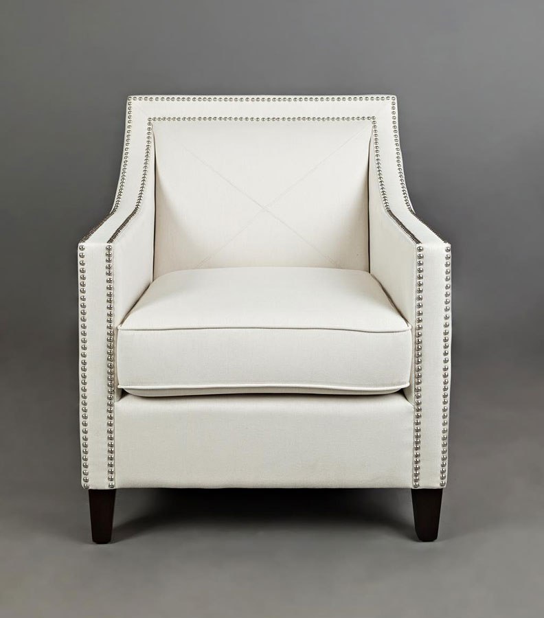 Luca Accent Chair (Ivory) by Jofran Furniture FurniturePick