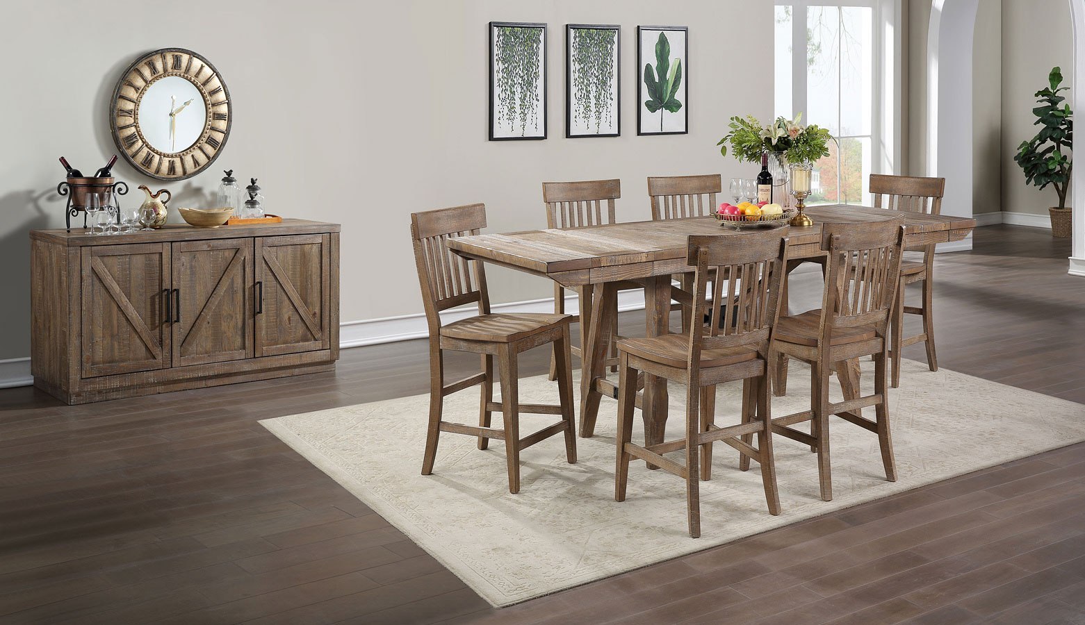 Riverdale Counter Height Dining Room Set by Steve Silver Furniture