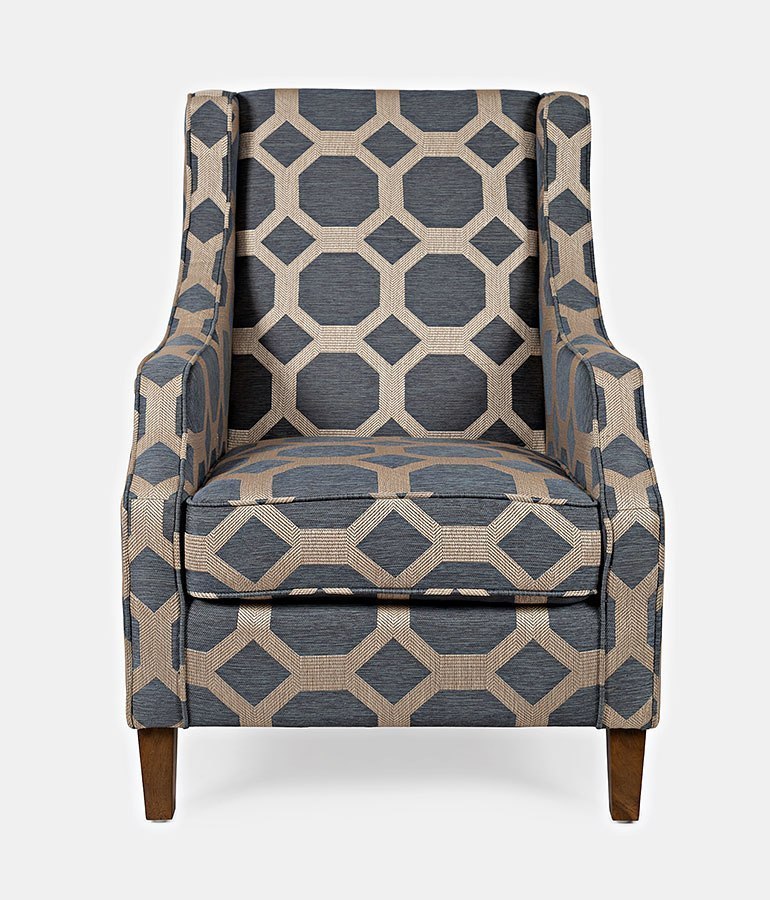 Sanders Accent Chair (Grey) by Jofran Furniture FurniturePick