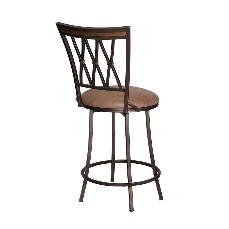 Sedona Swivel Counter Height Stool Set Of 2 By Steve Silver Furniture Furniturepick 