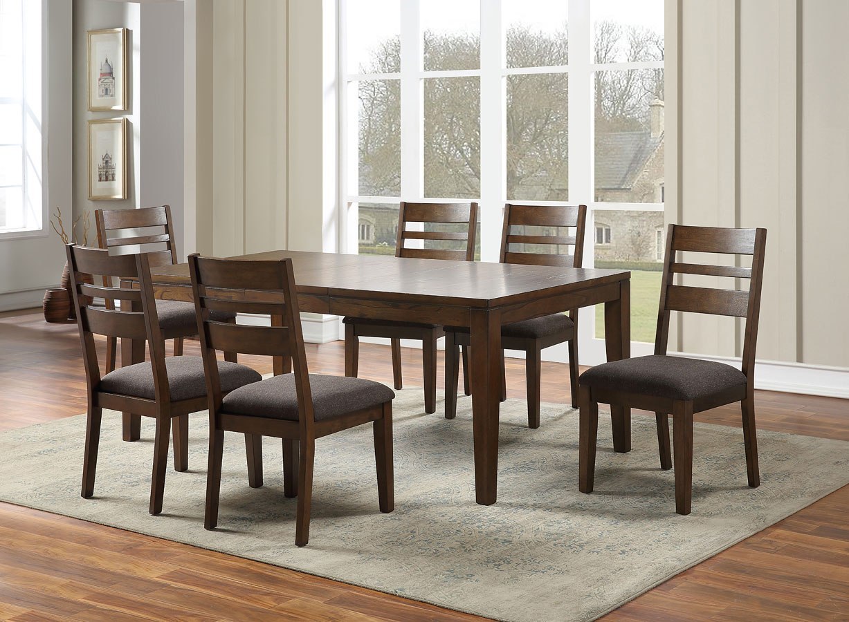 dark gray dining set