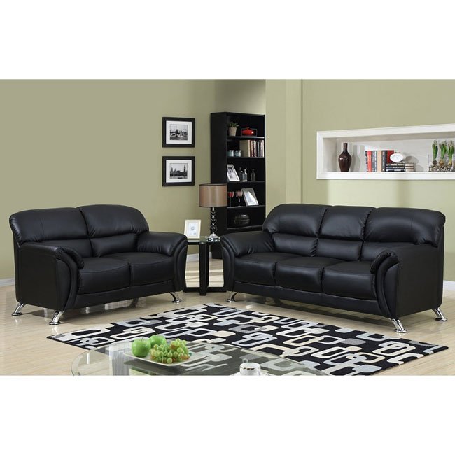U9103 Black Modern Living Room Set Global Furniture FurniturePick