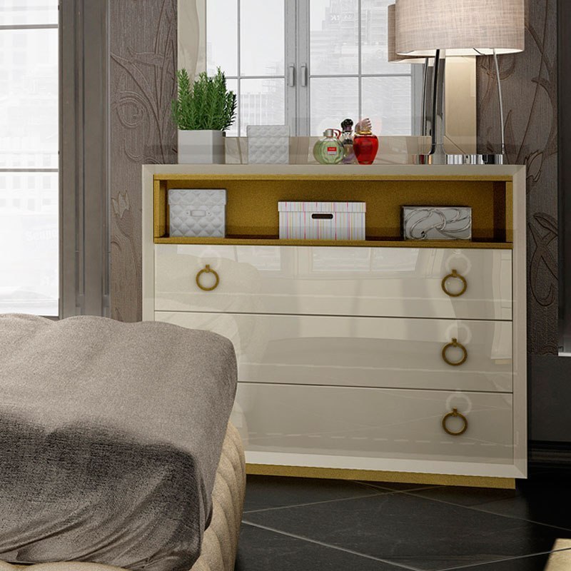 Velvet Upholstered Storage Bedroom Set by ESF Furniture ...