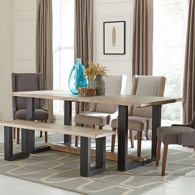 Levine Dining Table By Coaster Furniture Furniturepick