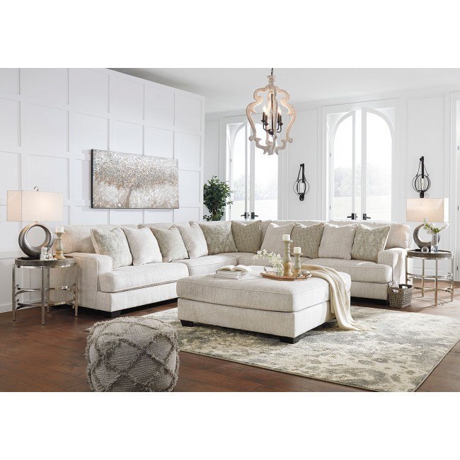Rawcliffe Parchment Sectional Set By Signature Design By Ashley Furniturepick