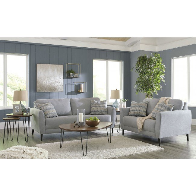 Cardello Pewter Living Room Set By Signature Design By Ashley Furniturepick