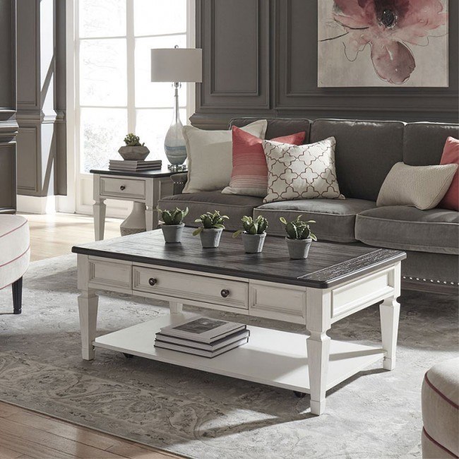 Allyson Park Rectangular Occasional Table Set By Liberty Furniture Furniturepick