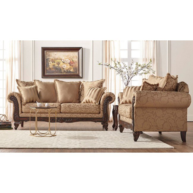 7650 Series Momentum Khaki Living Room Set by Hughes Furniture ...