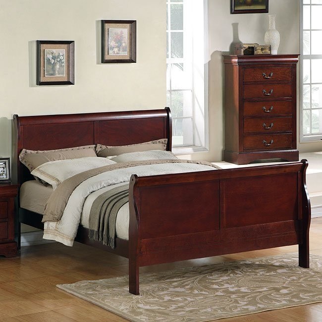 Lewiston Sleigh Bed Brown Standard Furniture Furniturepick