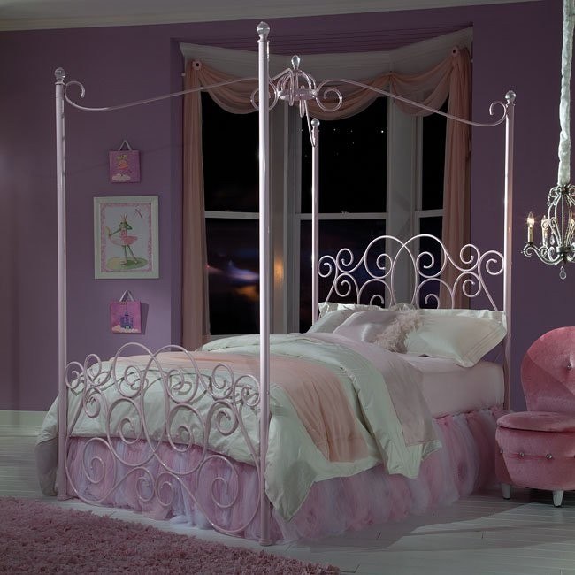 princess metal bed frame