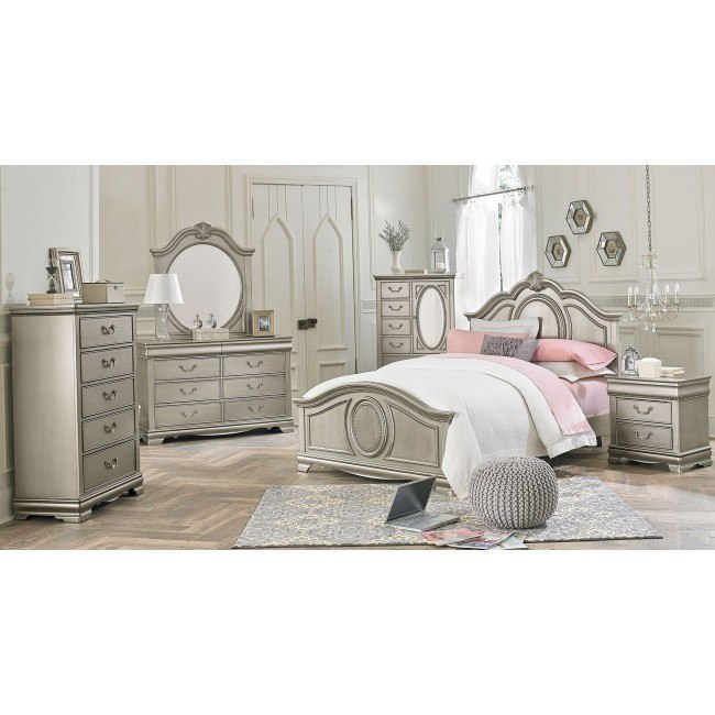 Jessica Silver Youth Bedroom Set By Standard Furniture Furniturepick